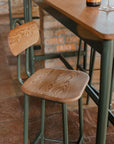 Osaka Wooden Bar Chair - Pedersen + Lennard