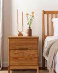1887 Wooden Bedside Table - Pedersen + Lennard