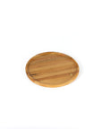 Strata Round Wooden Tray