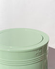 Vintage Green Steel Recycle Bin - Pedersen + Lennard