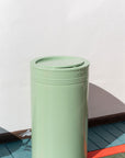 Vintage Green Steel Recycle Bin - Pedersen + Lennard