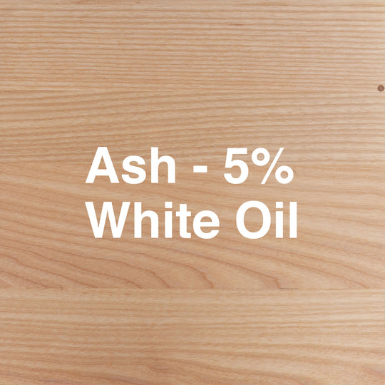 ash + 5% white oil