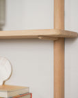 Escarpment wooden wall-mounted shelving - Pedersen + Lennard - Wooden Shelves