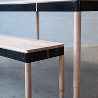 Military Wooden Bench - Military Wooden Table - Pedersen + Lennard