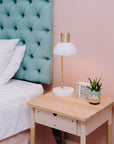Wooden Bedside Table - Pedersen + Lennard