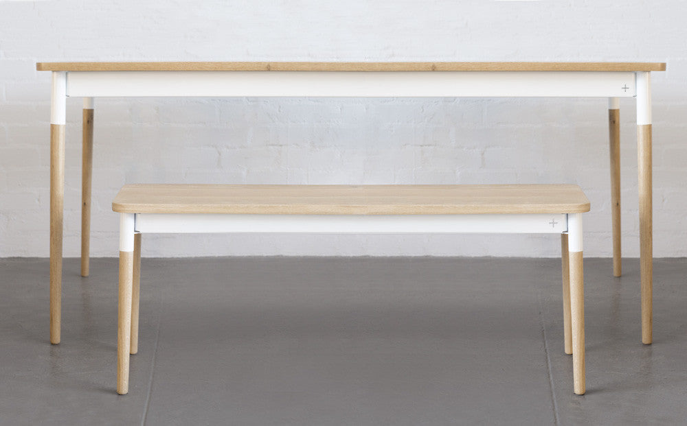 Firenze Wooden Bench & Table - Pedersen + Lennard