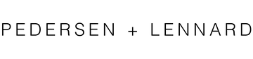 Pedersen + Lennard logo