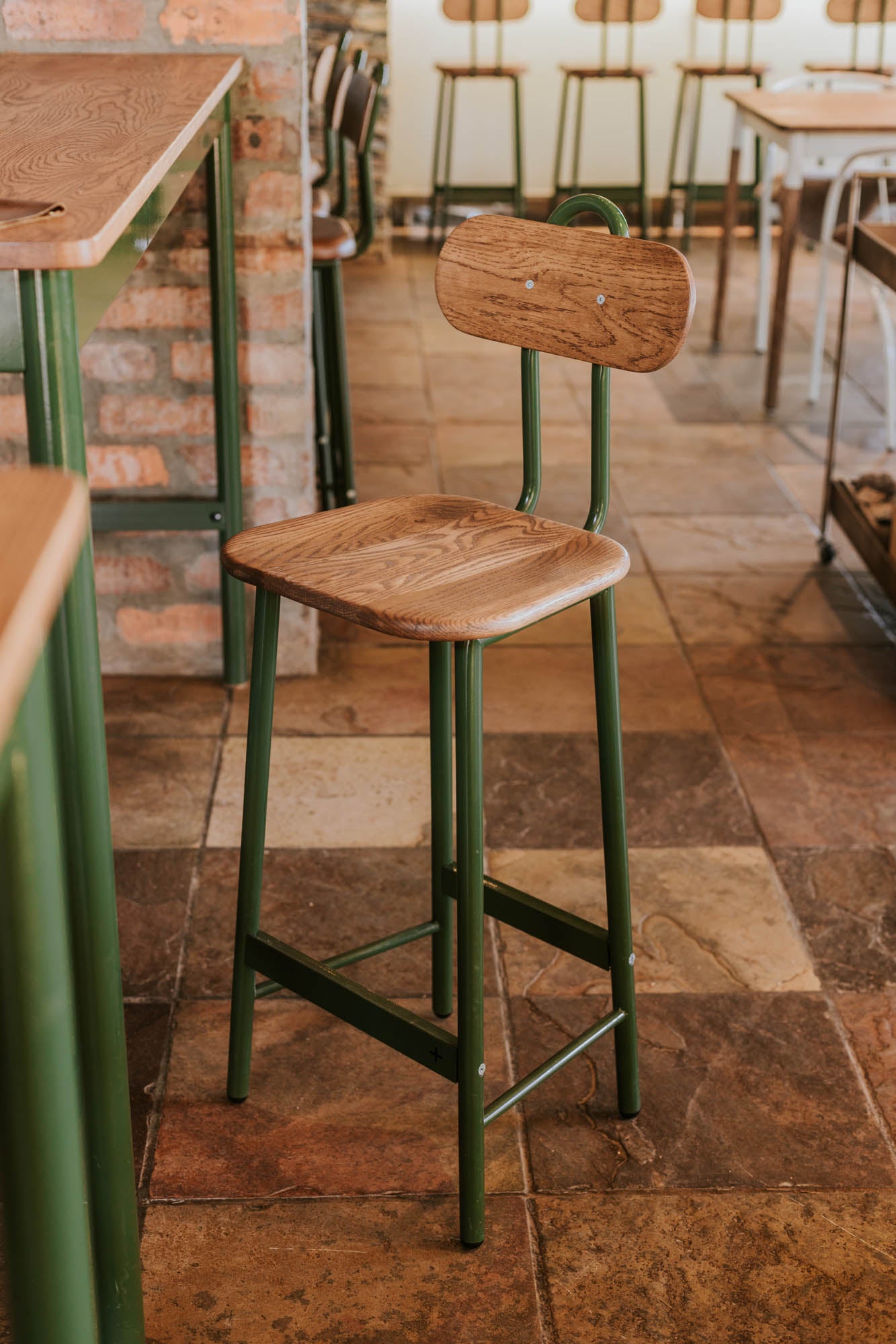 Osaka Wooden Bar Chair - Pedersen + Lennard