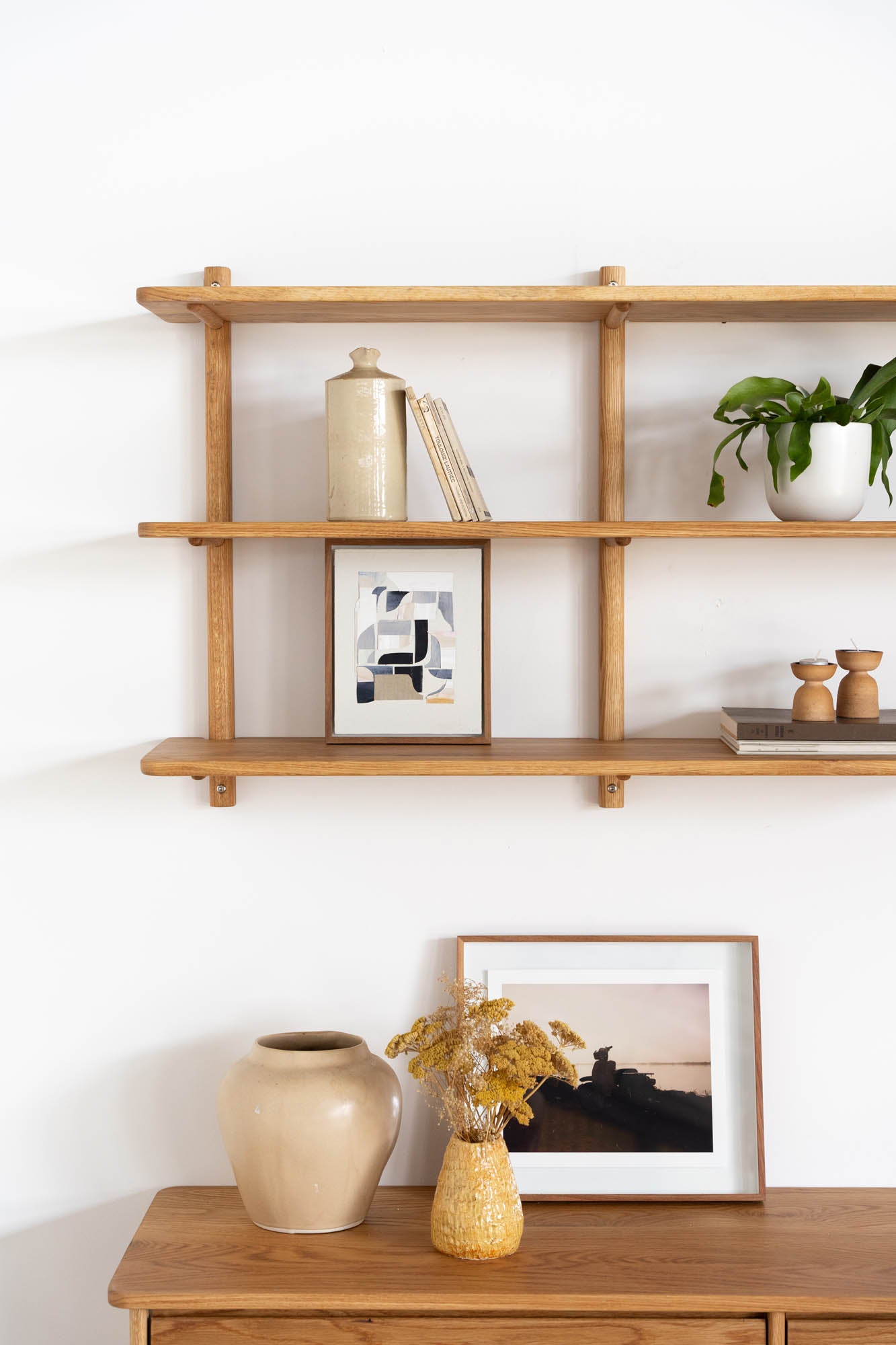 Escarpment Wooden Wall Shelving - Pedersen + Lennard