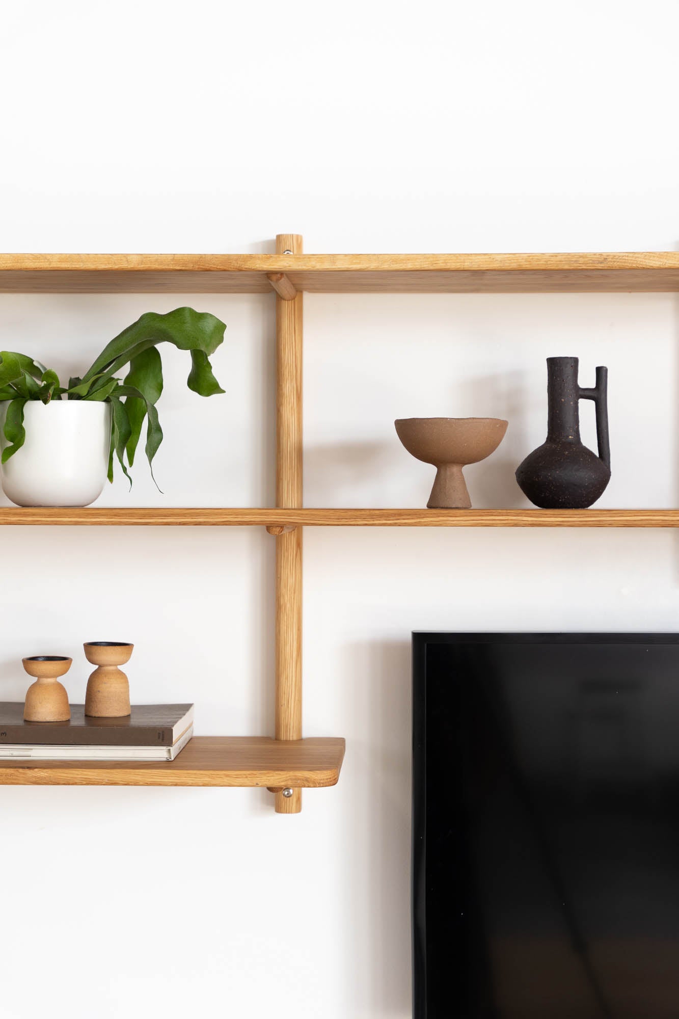 Escarpment Wooden Wall Shelving - Pedersen + Lennard