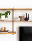 Escarpment Wooden Wall Shelving - Pedersen + Lennard