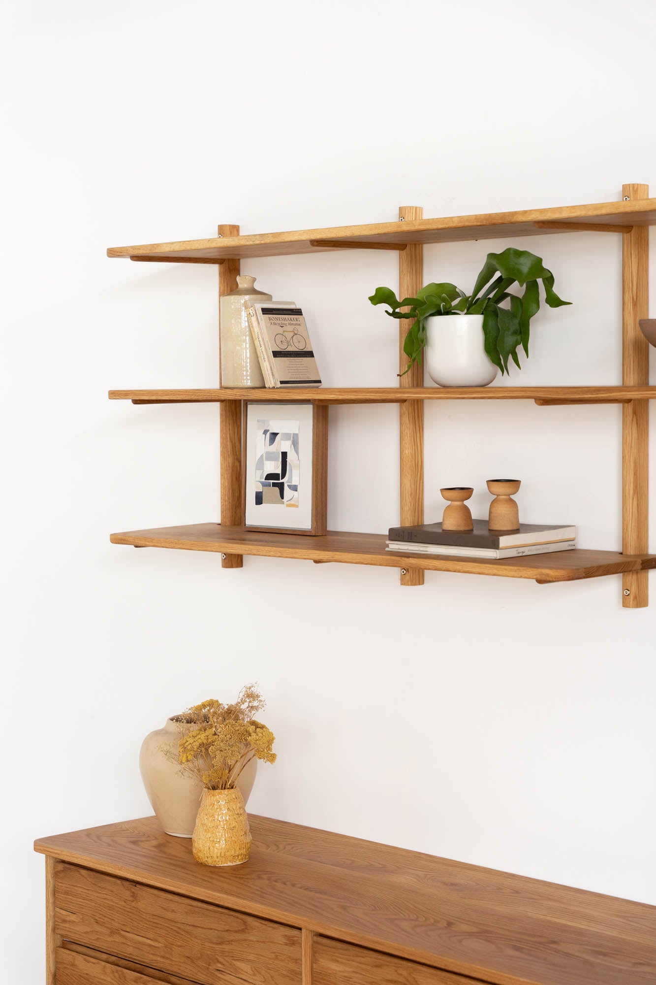 Escarpment Wooden Wall Shelving - Pedersen + Lennard