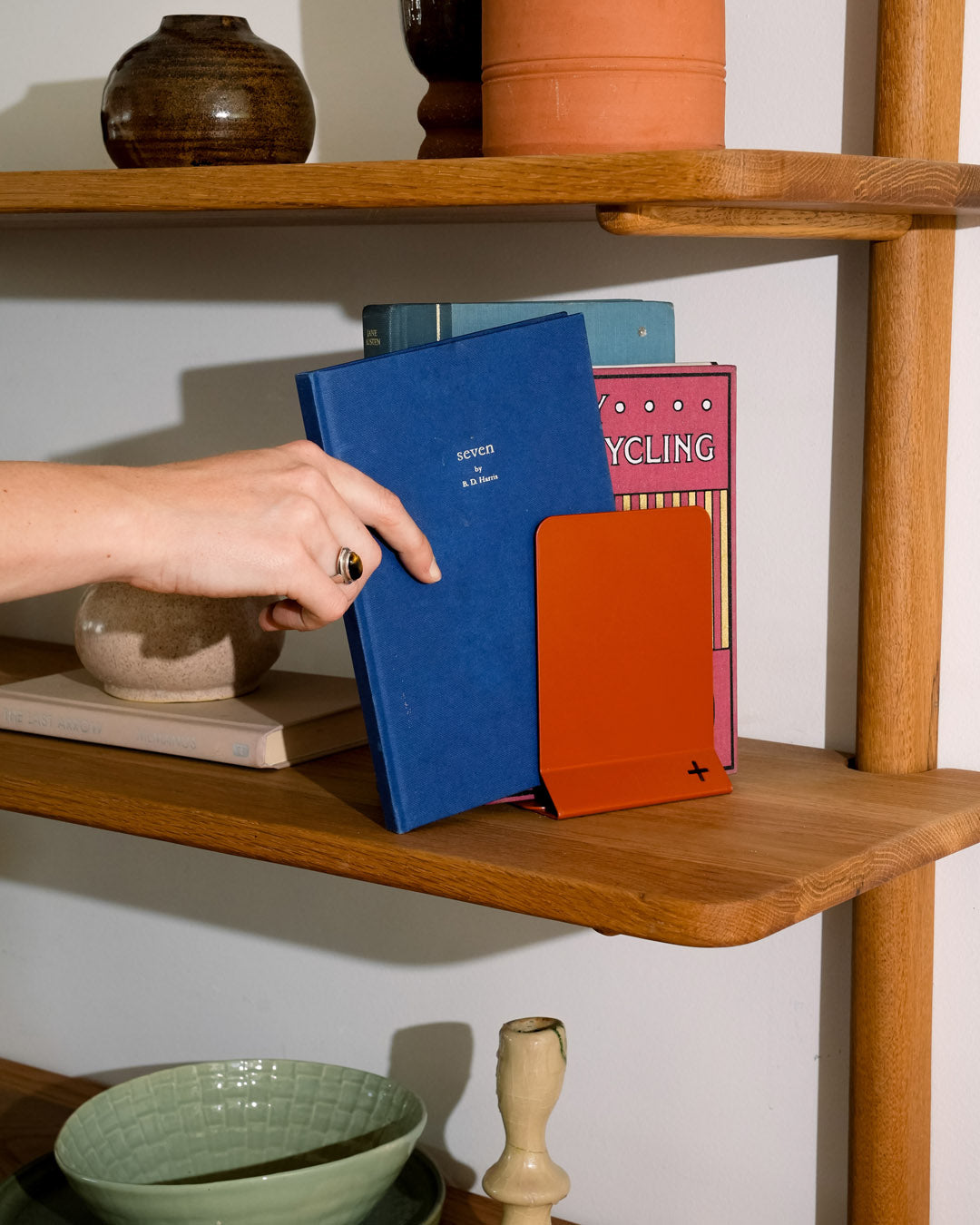 Colourful Bookends for Offices, Desks, Play Rooms or Cookbooks