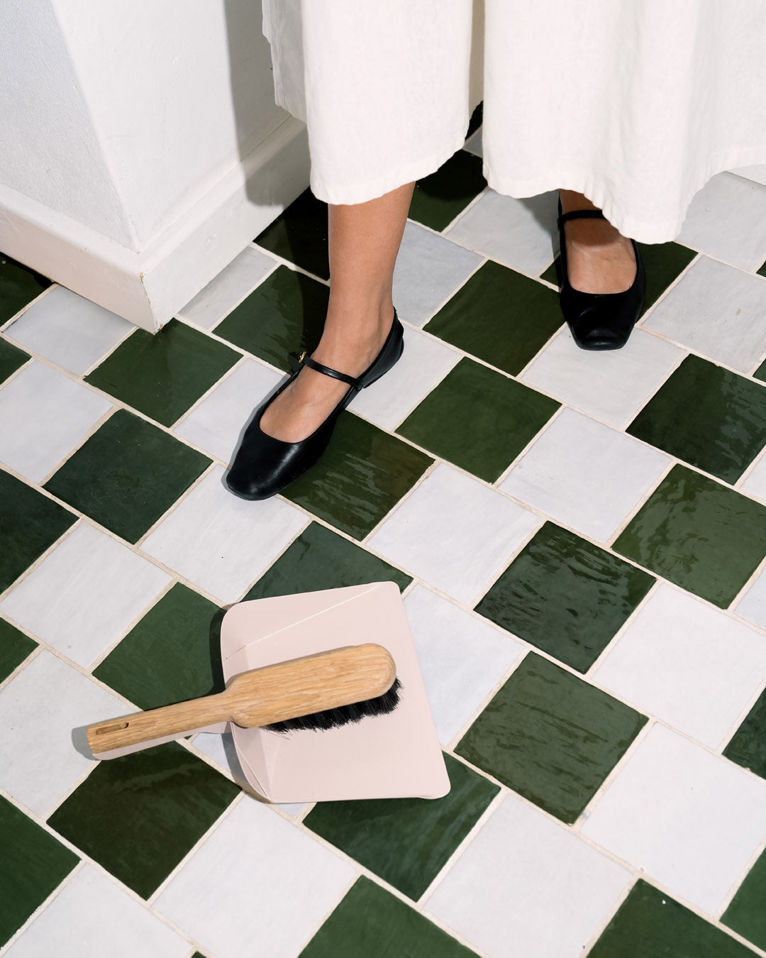 Skoppie | Steel Dustpan and Brush - Pedersen + Lennard