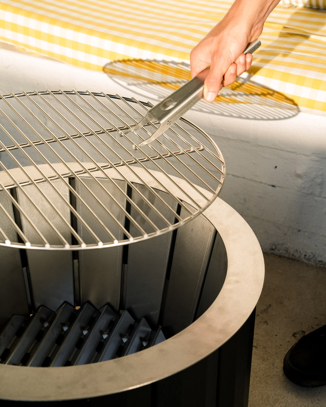 Versatile Outdoor Fire Pit & Braai - Pedersen + Lennard