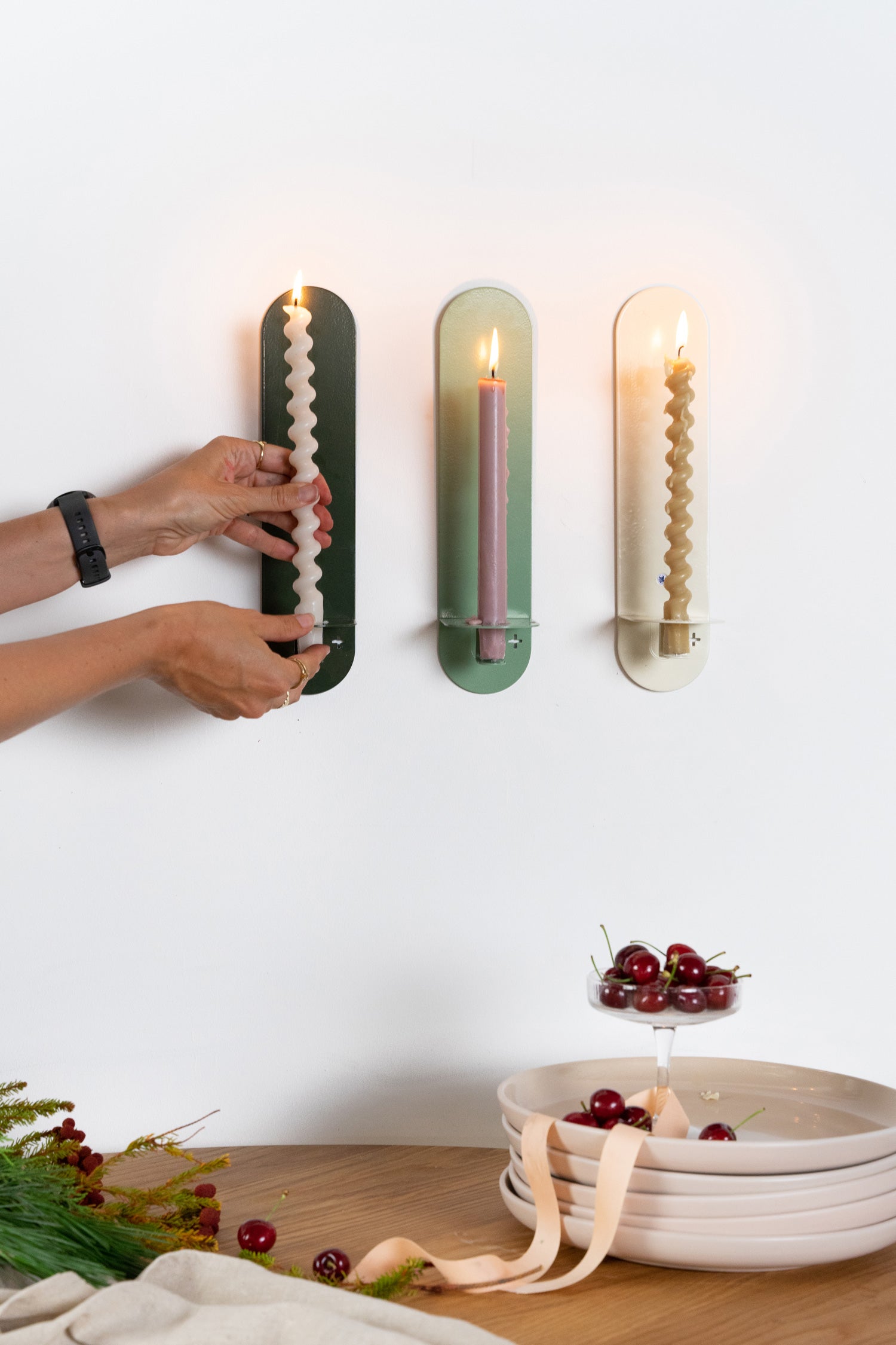 Halo Wall Candle Holder