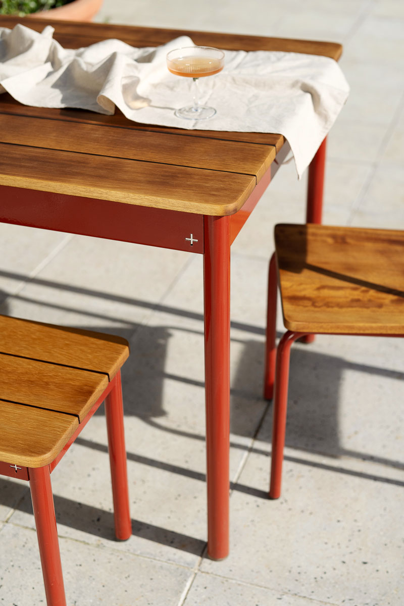 KPA Outdoor Wooden Bench - Pedersen + Lennard