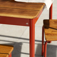 KPA Outdoor Wooden Table - Pedersen + Lennard