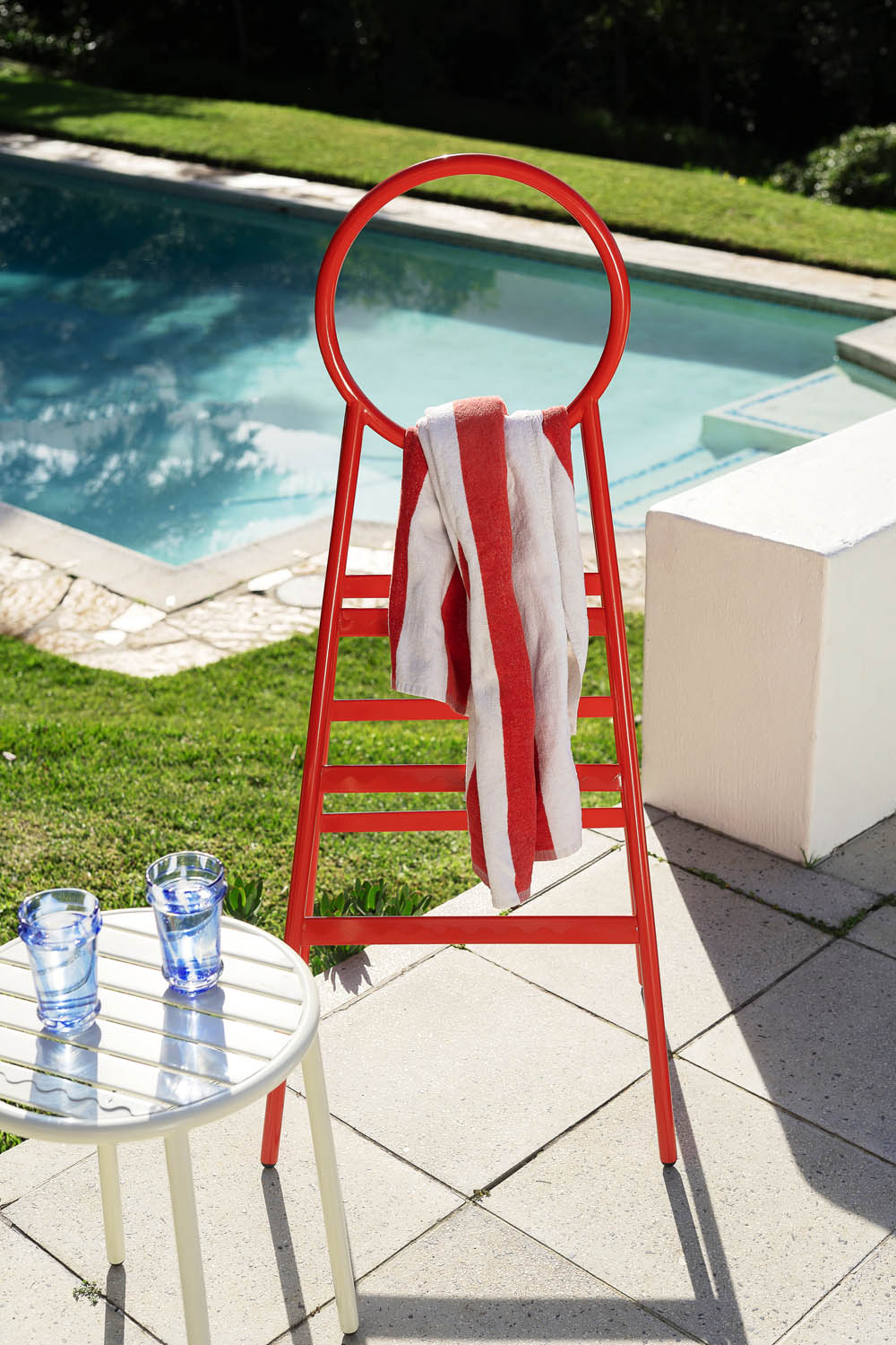 Umpire Outdoor Towel Rack - Pedersen + Lennard