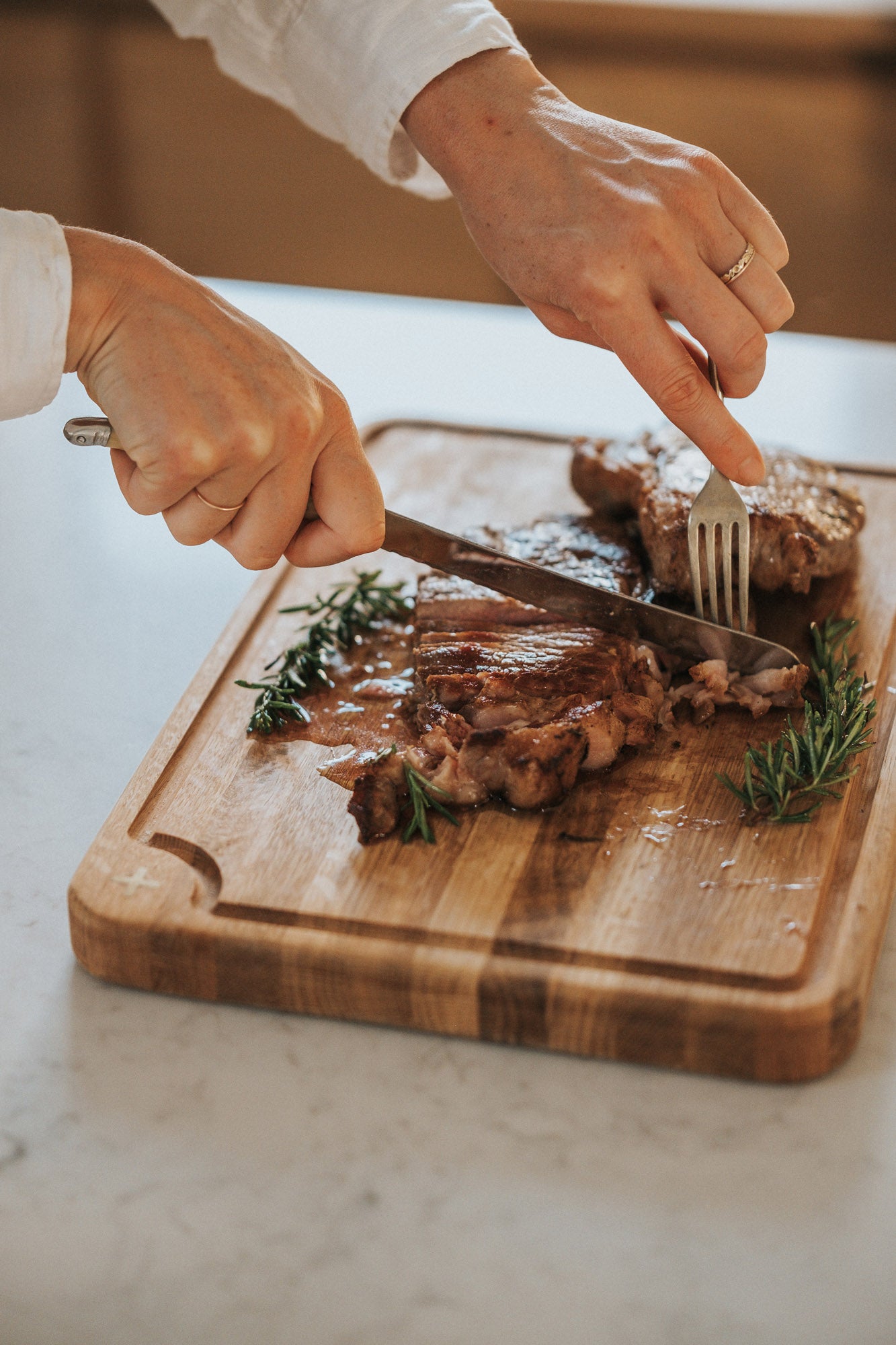 Strata Wooden Cutting Board - In Stock