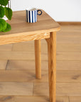 Escarpment Wooden Bedside Table - Pedersen + Lennard