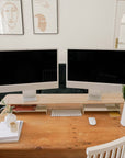 Wooden Desktop Monitor Stand - Pedersen + Lennard