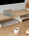 Wooden Desktop Monitor Stand - Pedersen + Lennard