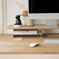 Wooden Desktop Monitor Stand - Pedersen + Lennard