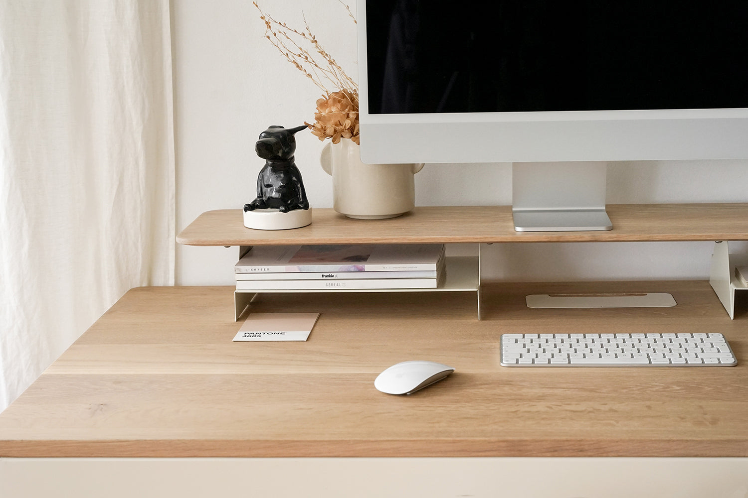 Wooden Desktop Monitor Stand - Pedersen + Lennard