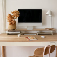 Wooden Desktop Monitor Stand - Pedersen + Lennard