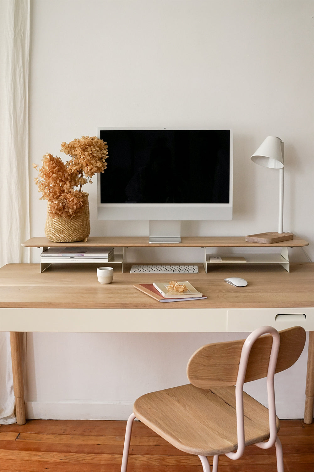 Wooden Desktop Monitor Stand - Pedersen + Lennard