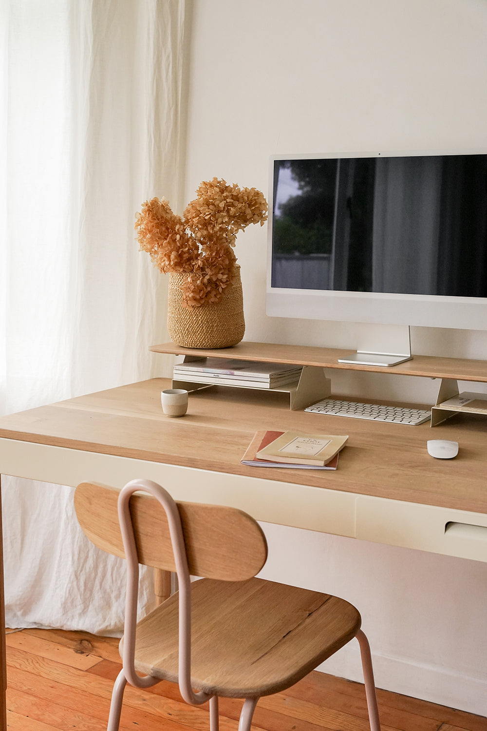 Wooden Desktop Monitor Stand - Pedersen + Lennard