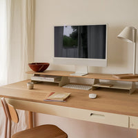 Wooden Desktop Monitor Stand - Pedersen + Lennard