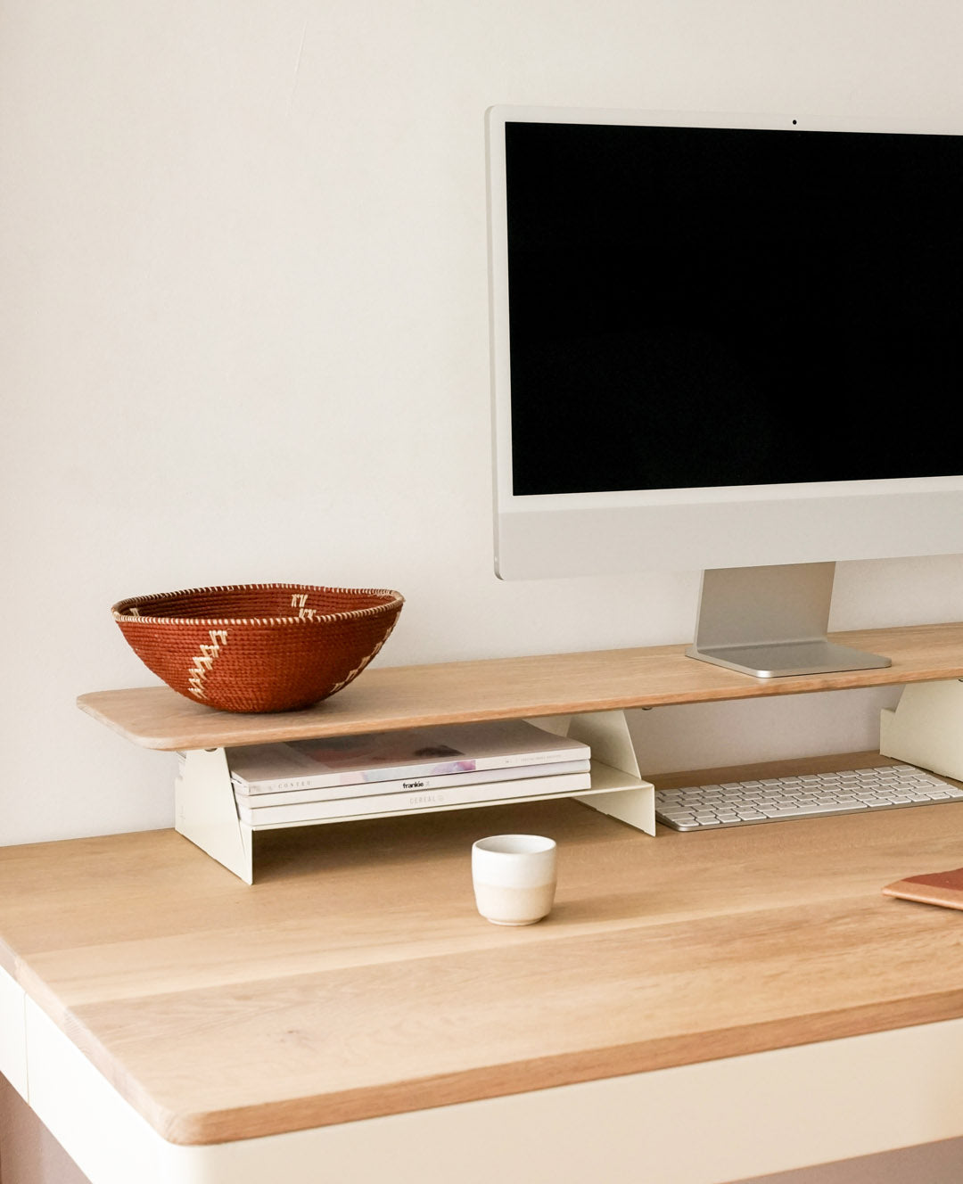 Fold Desktop Monitor Stand - Double