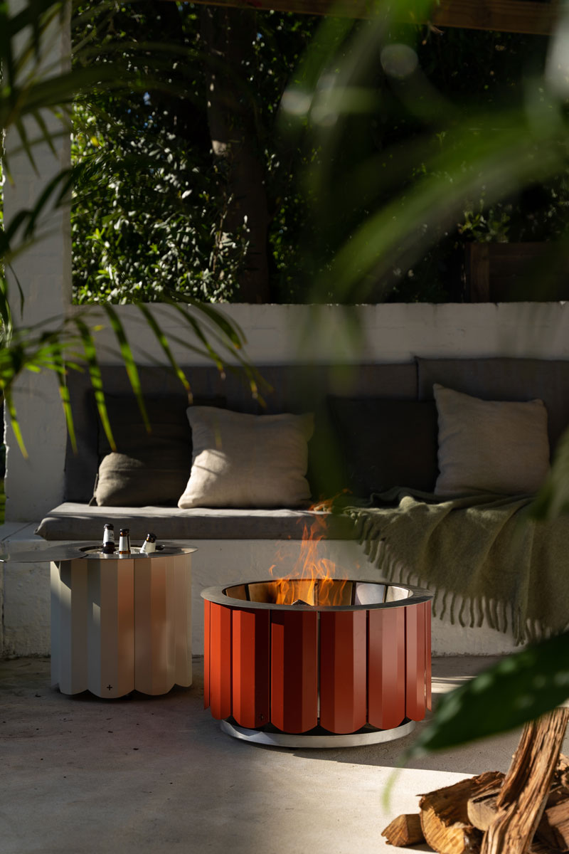 Veld Outdoor Fire Pit - Pedersen + Lennard