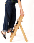 Huguenot Wooden Step Ladder - In Stock