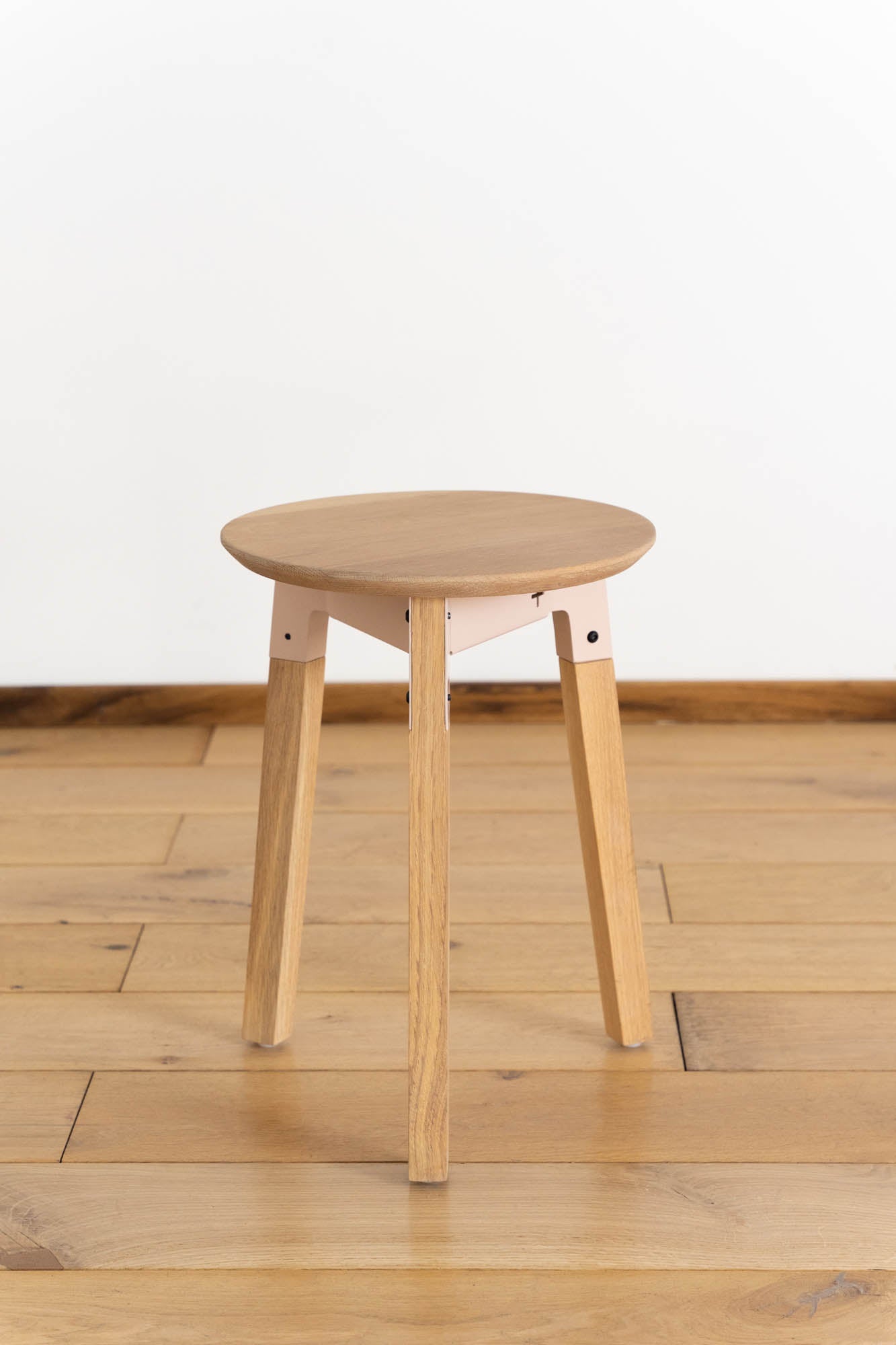 Huguenot Wooden Stool - Pedersen + Lennard