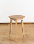 Huguenot Wooden Stool - Pedersen + Lennard