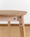 Huguenot Wooden Stool - Pedersen + Lennard