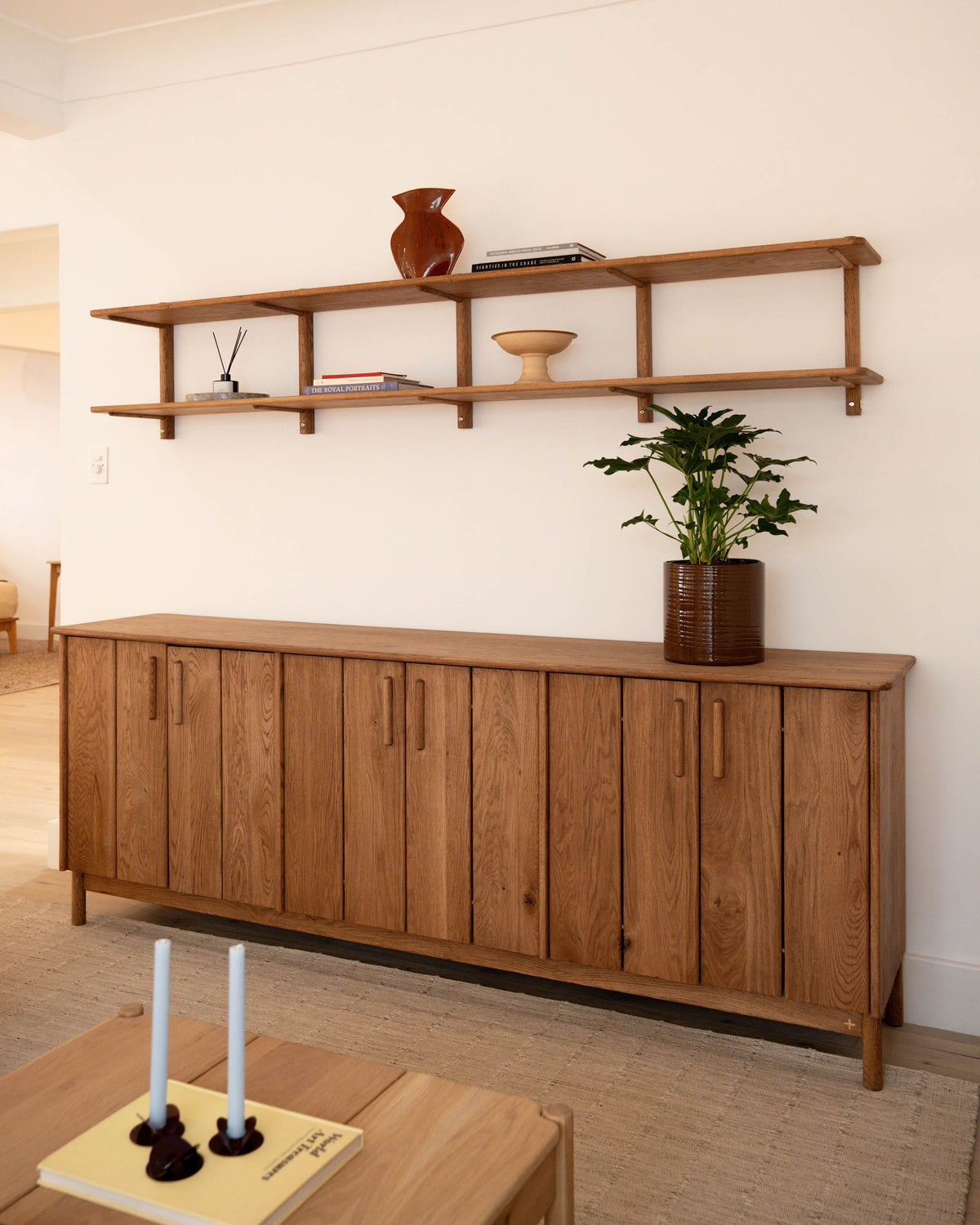 Escarpment Wall Shelving - Configuration L01