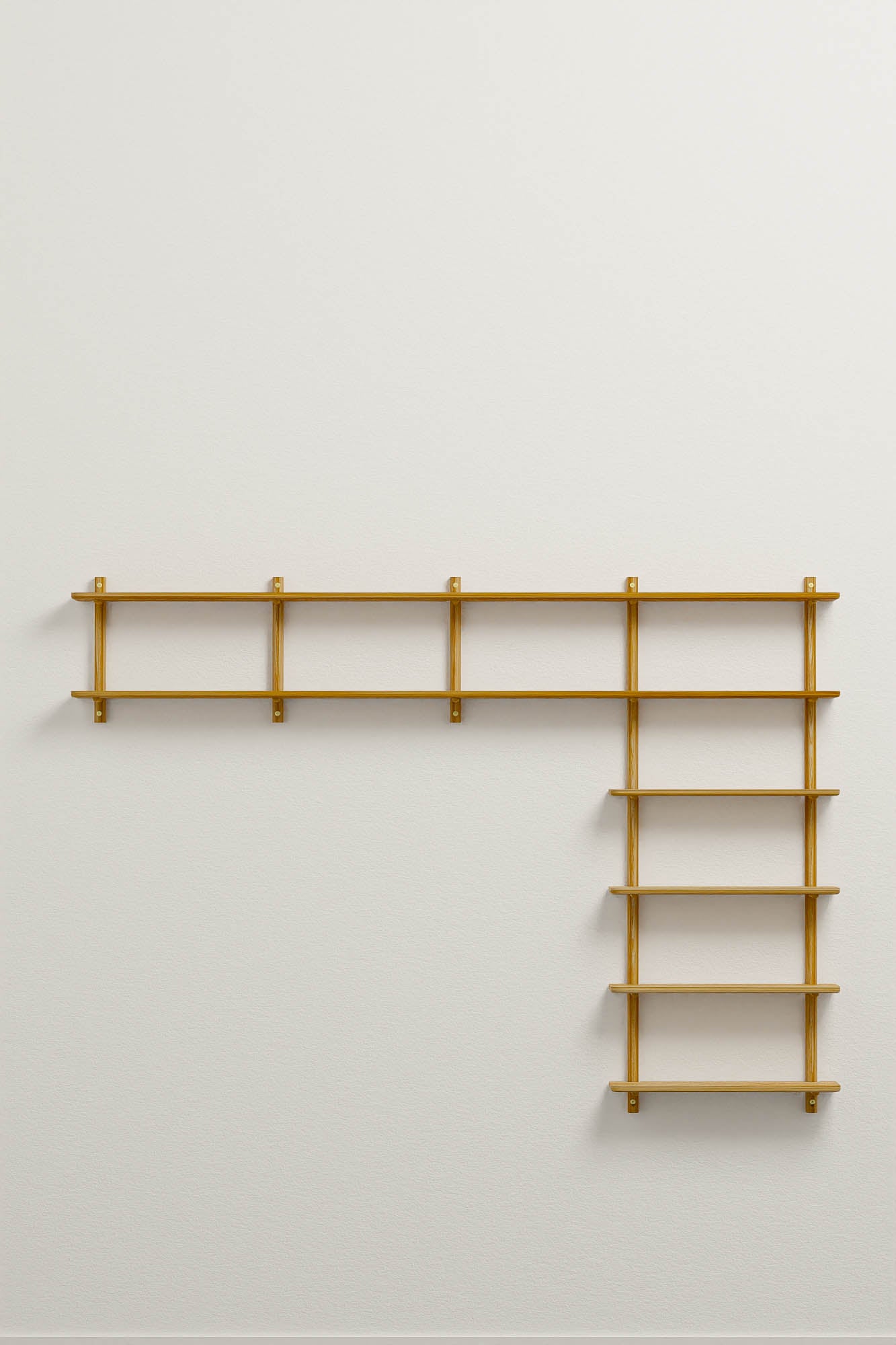 Escarpment Wall Shelving - Configuration M02