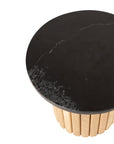 Mason Stone Side Table - Onyx Quartz