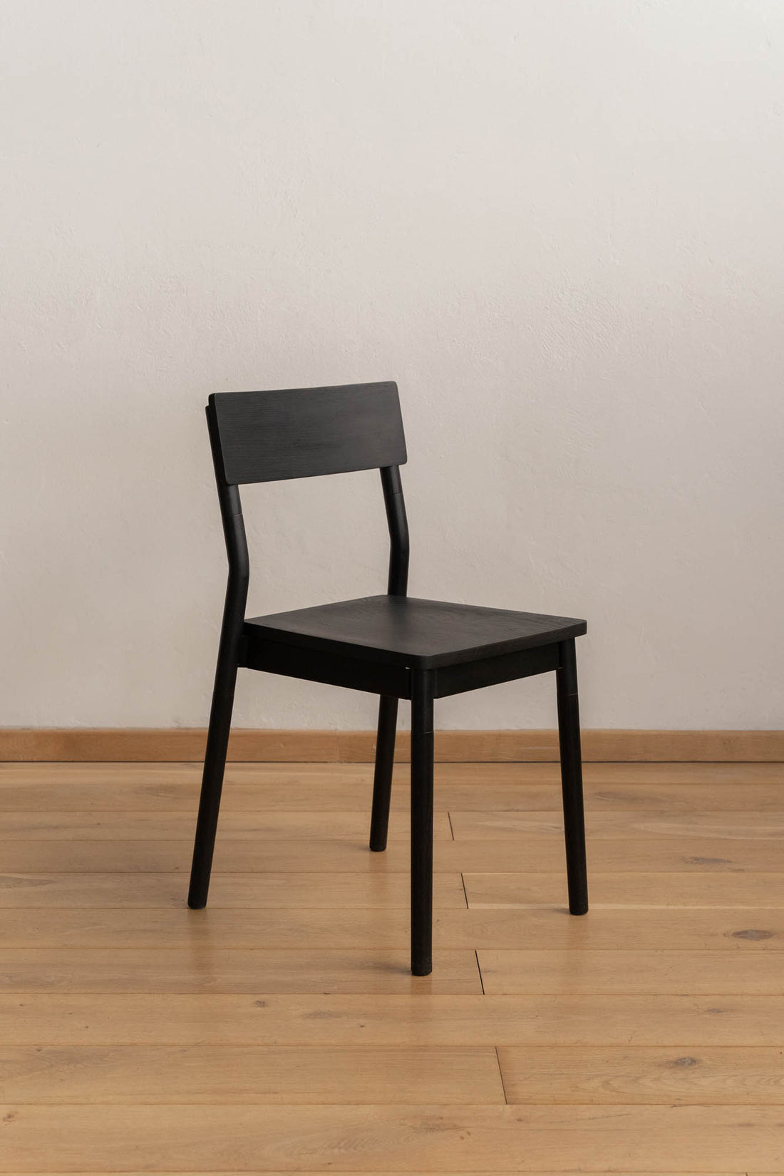 Firenze Black Wooden Dining Chair - Pedersen + Lennard