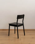 Firenze Black Wooden Dining Chair - Pedersen + Lennard