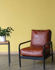 KPA Leather Armchair - ARC Wooden Bench -  Pedersen + Lennard