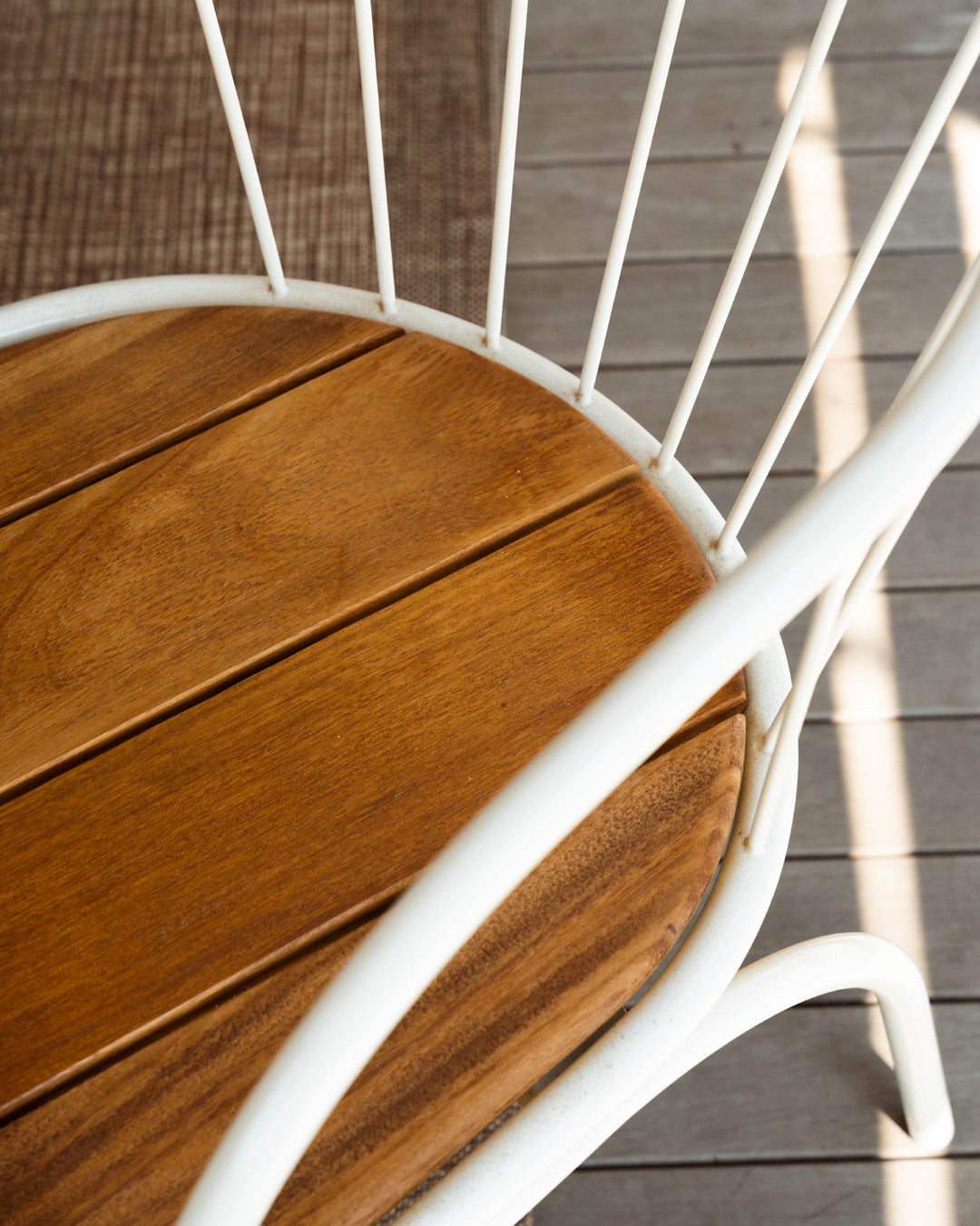 Fluted Occasional Chair Outdoor