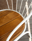 Fluted Occasional Chair Outdoor