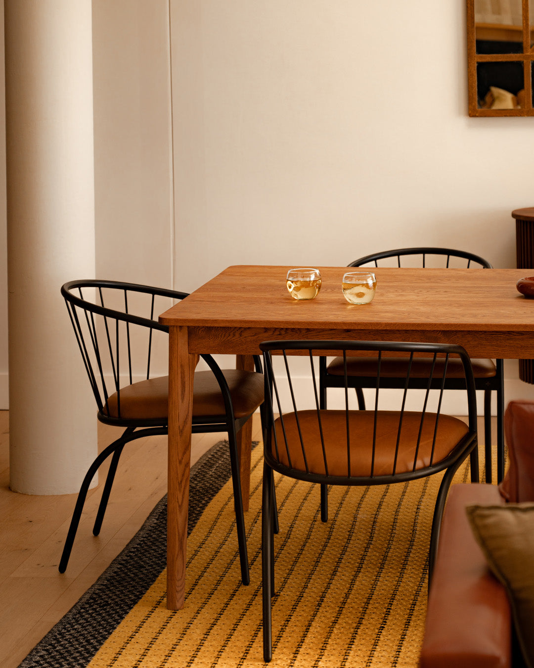 Solid Wood Dining Table in Oak or Ash - Pedersen + Lennard