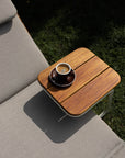 Osaka Outdoor Wooden Side Table - Pedersen + Lennard