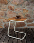 Osaka Outdoor Wooden Side Table - Pedersen + Lennard